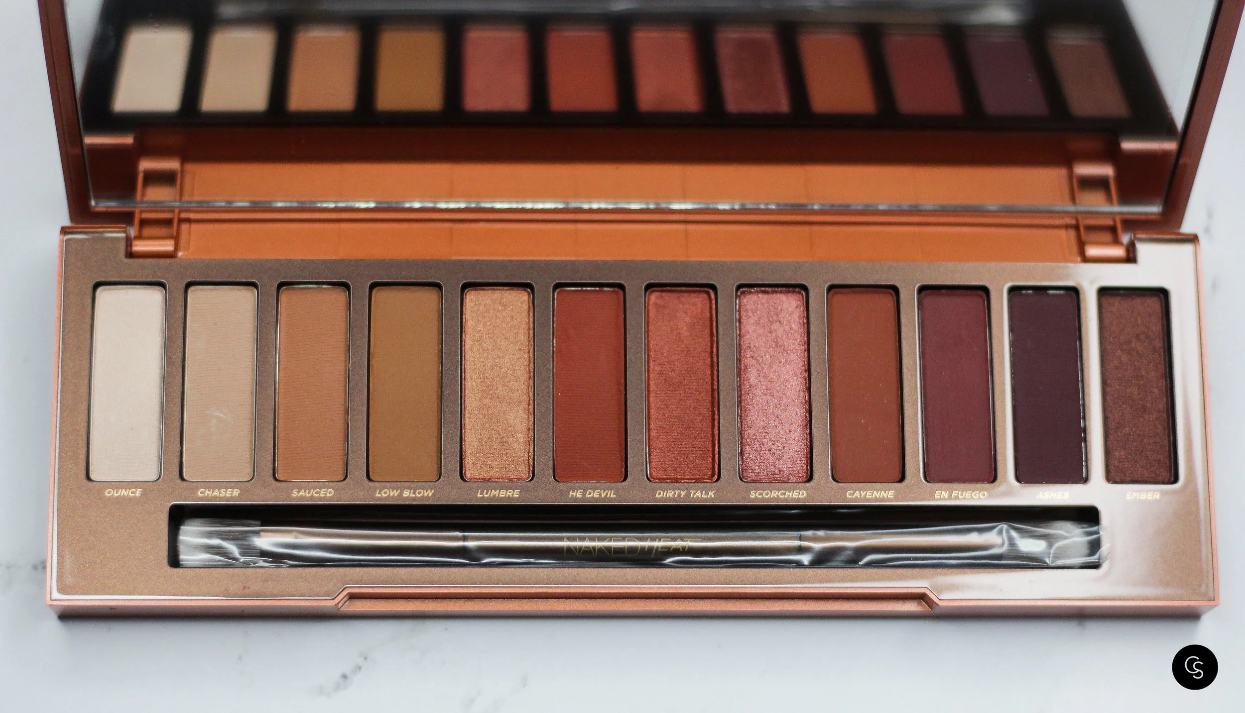 Naked HEAT - Urban Decay Eyeshadow Palette — Cocoa Swatches
